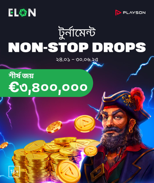 elon bet casino non-stop drops